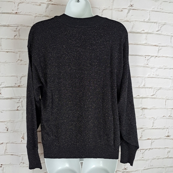 Ichi‎ Black Sparkle Sweater - Picture 6 of 10